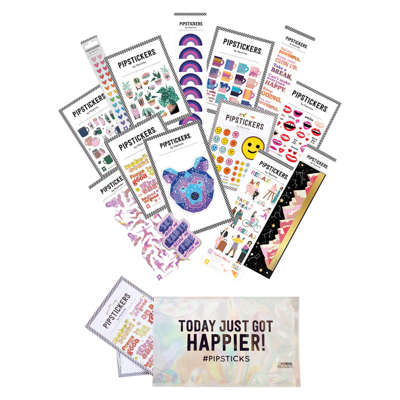 Pipsticks Staycation Sticker Pack