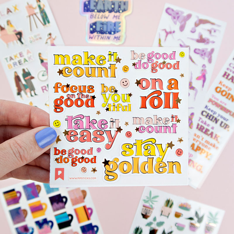 Pipsticks Staycation Sticker Pack