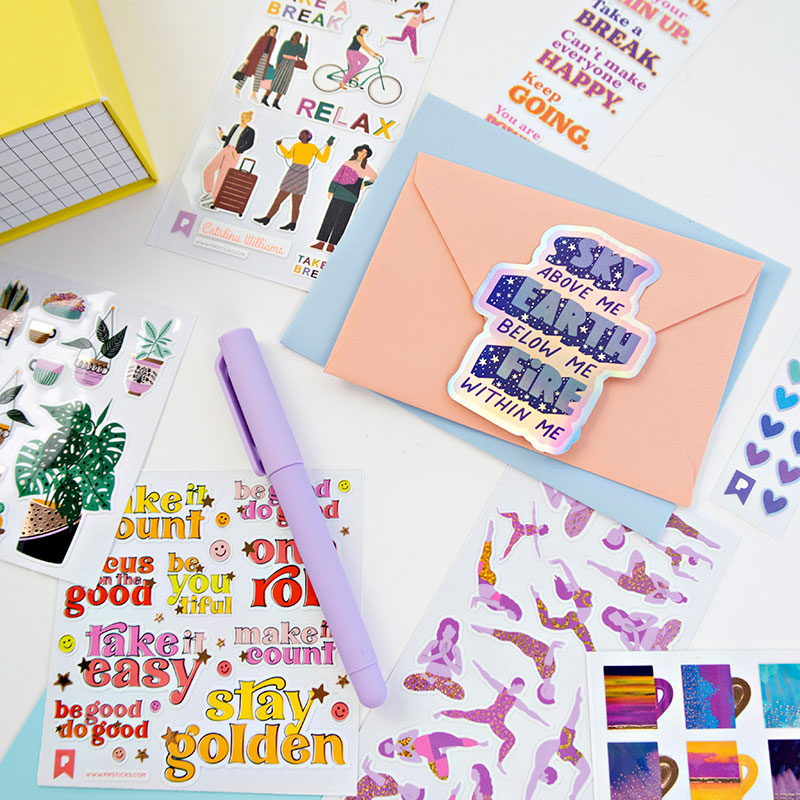 Pipsticks Staycation Sticker Pack