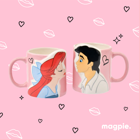 The Little Mermaid Kiss Mugs Sample Sale C