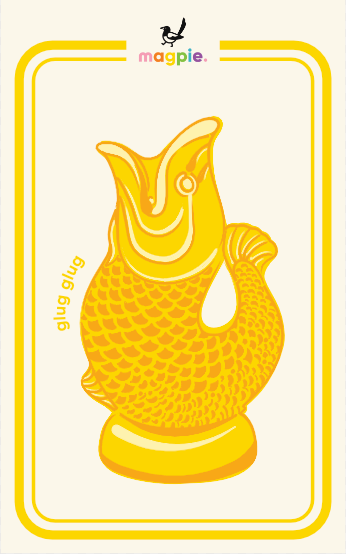 Glug Jug in Yellow