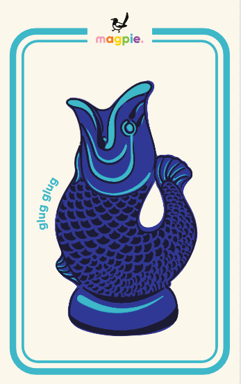 Glug Jug in Blue