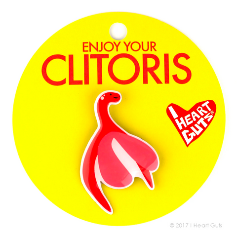 Enjoy Your Clitoris Lapel Pin