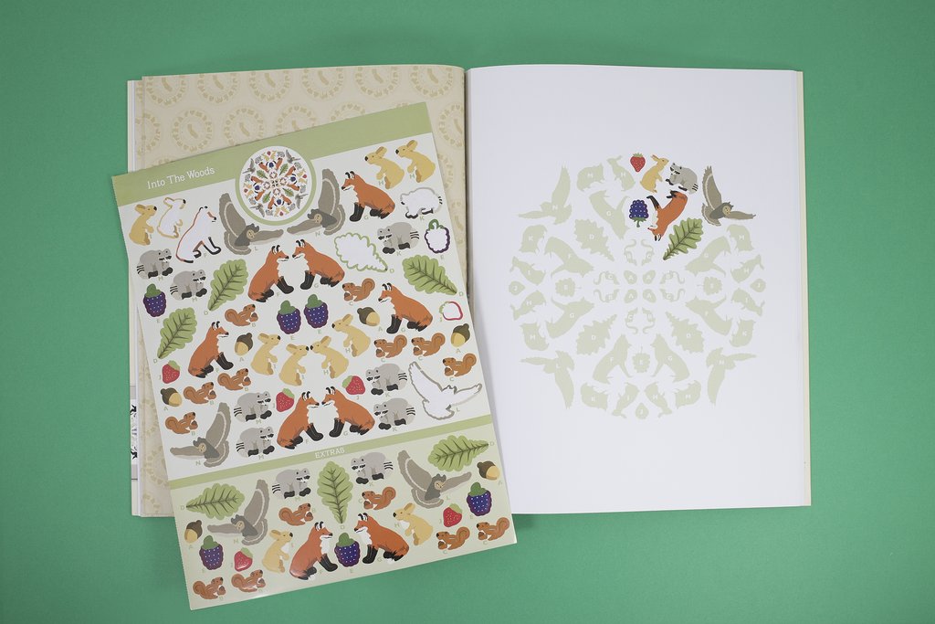 Animals All Around Sticker Kaleidoscopes™ Book