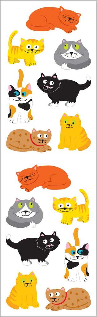 Chubby Cats Stickers