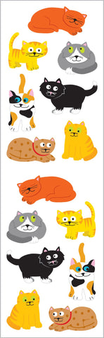 Chubby Cats Stickers