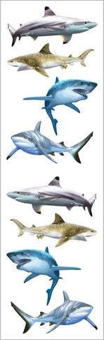 Shark World Stickers