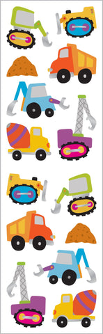 Chubby Construction Stickers