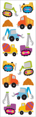 Chubby Construction Stickers
