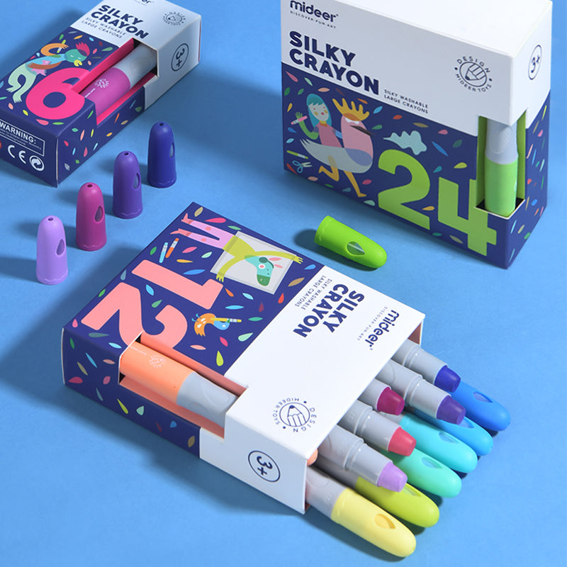 Mideer Silky Crayons