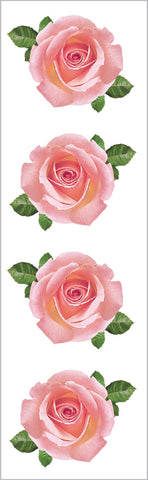 Pink Rose Stickers