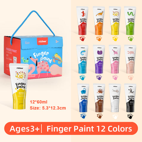 Mideer Finger Paint 12 Colors