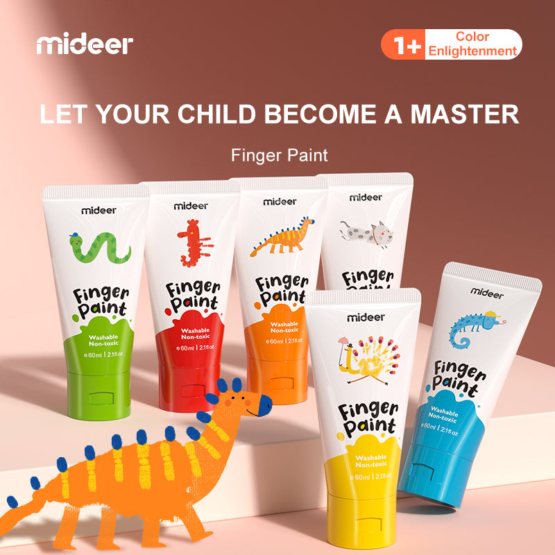 Mideer Finger Paint 12 Colors