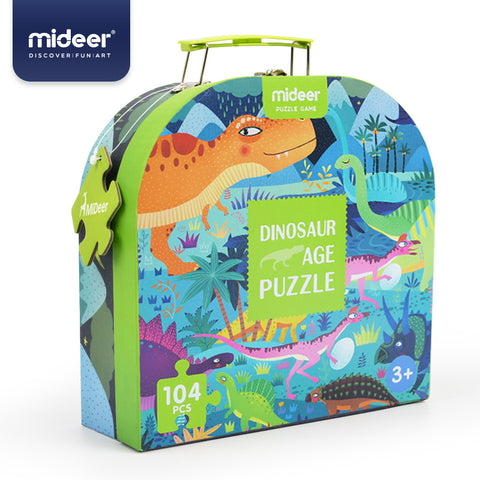 Mideer Dinosaur Age Gift Box Puzzle