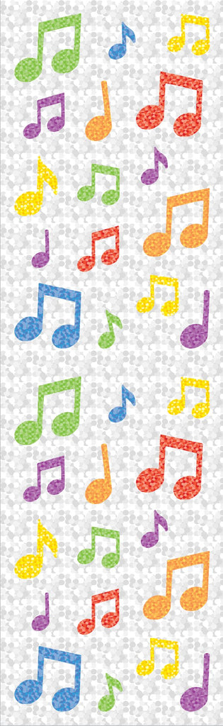 Sparkle Music Notes, Multi Stickers
