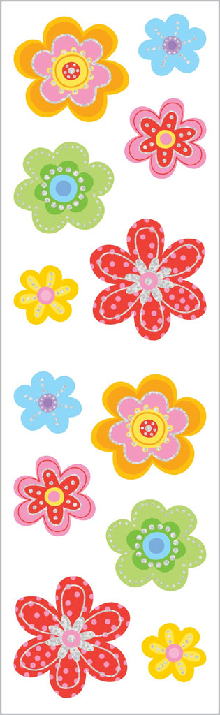 Delightful Flowers Stickers