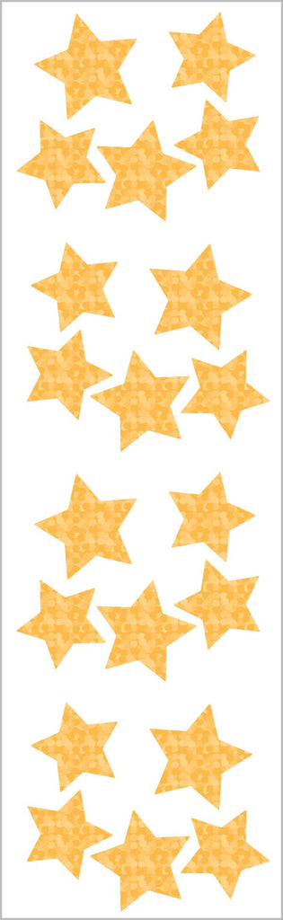 Sparkle Gold Star Stickers
