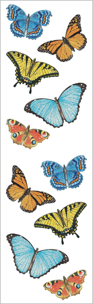 Sparkle Butterflies Stickers
