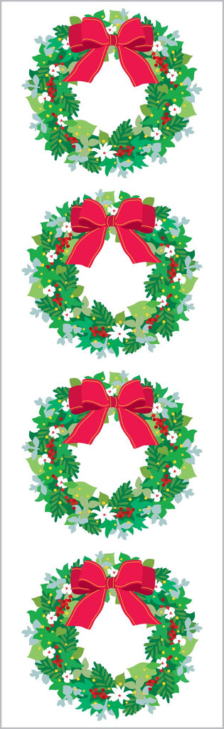 Winter Wreath Stickers