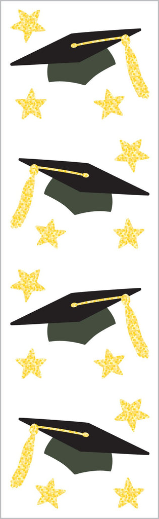 Grad Caps Stickers
