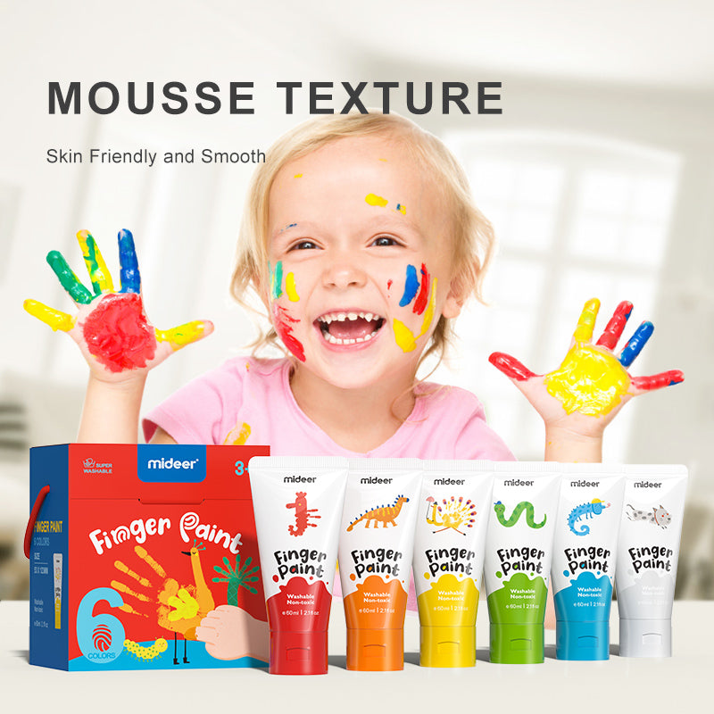 Mideer Finger Paint 6 Colors