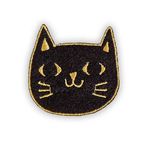 Black Cat Felt Patch