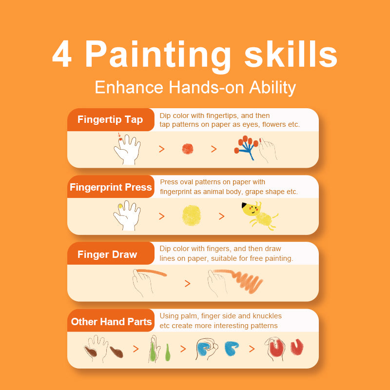 Mideer Finger Paint Art Book