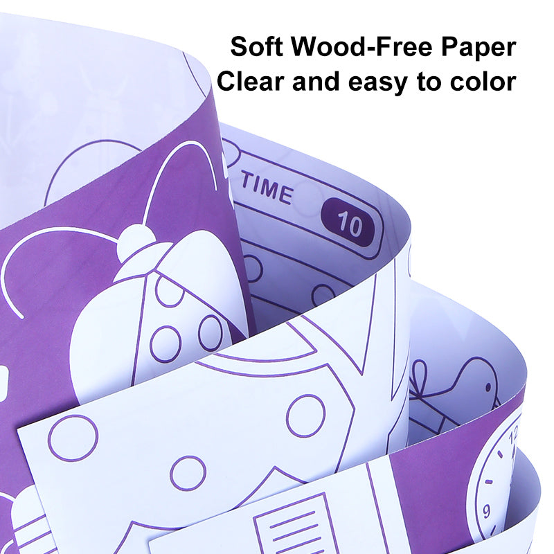Mideer Drawing Coloring Books