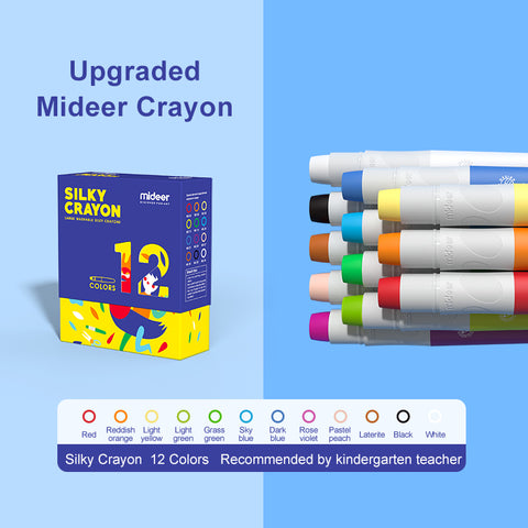 Mideer Silky Crayons