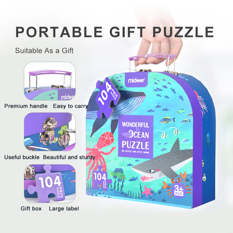 Mideer Wonderful Ocean Gift Box Puzzle