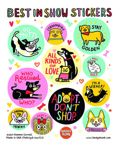 Best In Show Stickers