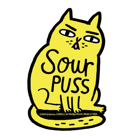 Sourpuss Big Sticker