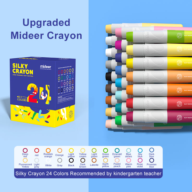 Mideer Silky Crayons