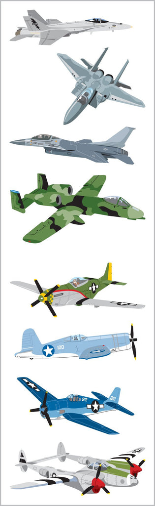 Jets & Planes Stickers