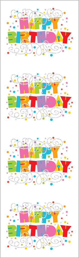 Happy Birthday Stickers