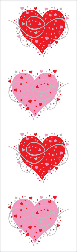 Fancy Heart Stickers
