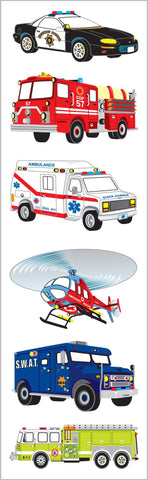Emergency Vehicles Stickers