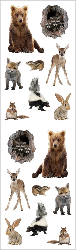 Baby Woodland Animals Stickers