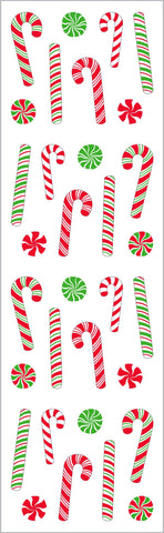 Sparkle Holiday Candies Stickers