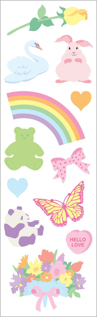 Pretty Pastels Stickers