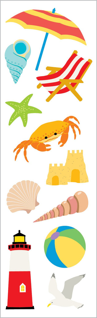 At The Seashore Stickers