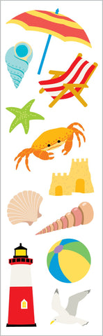 At The Seashore Stickers