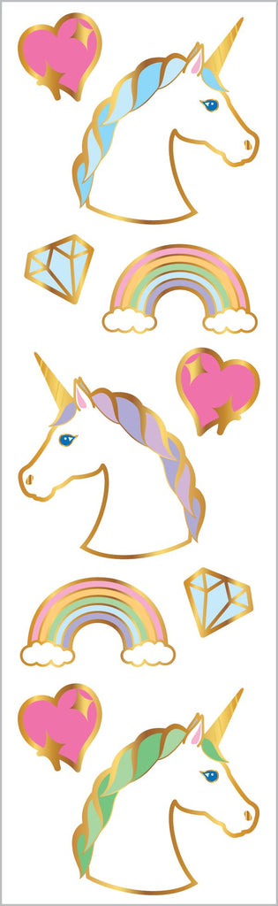 Unicorn Portraits Stickers