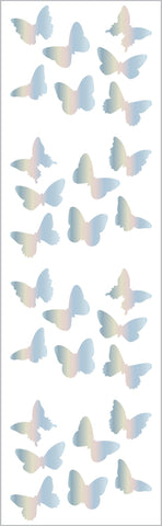 Holographic Butterflies Stickers