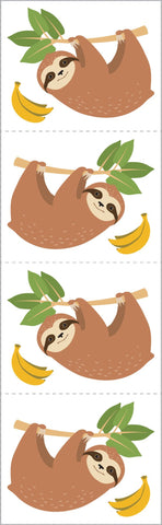 Cheerful Sloths Stickers