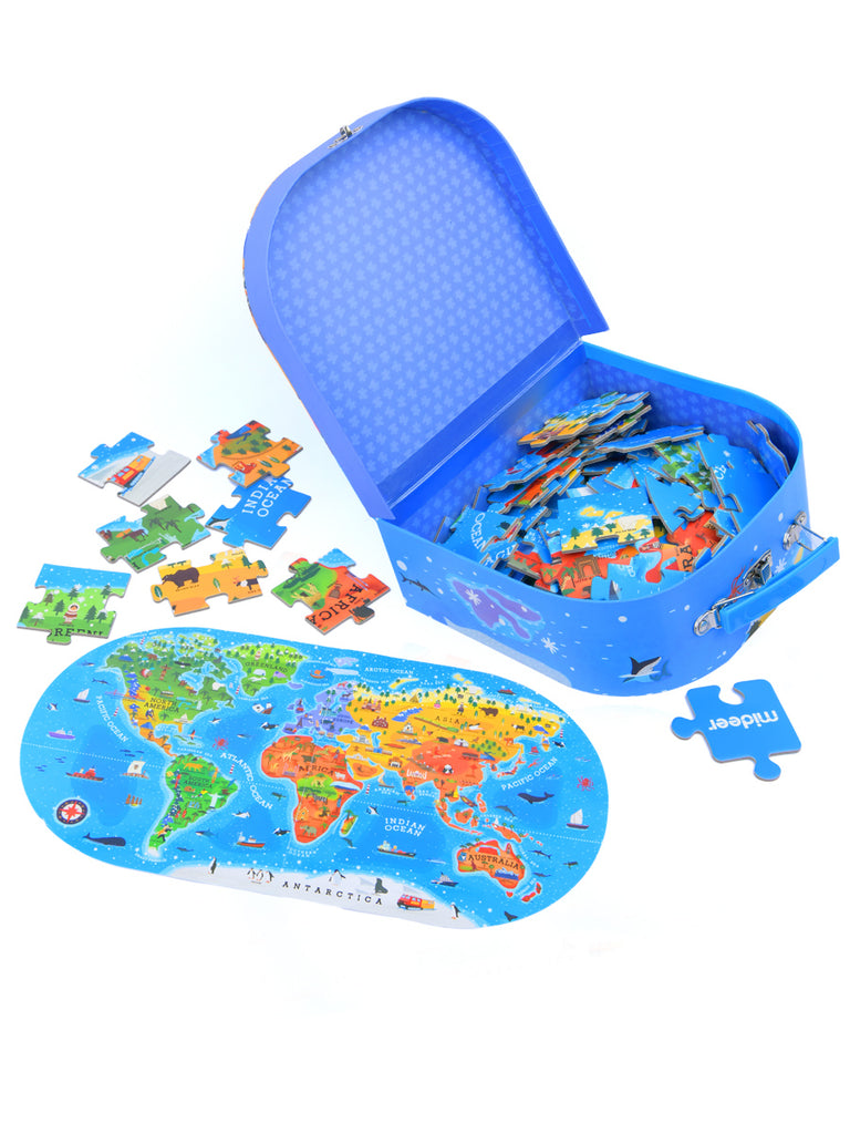 Mideer Our World Gift Box Puzzle