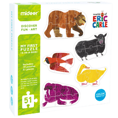 Mideer x Eric Carle My First Puzzle 10-in-a-Box