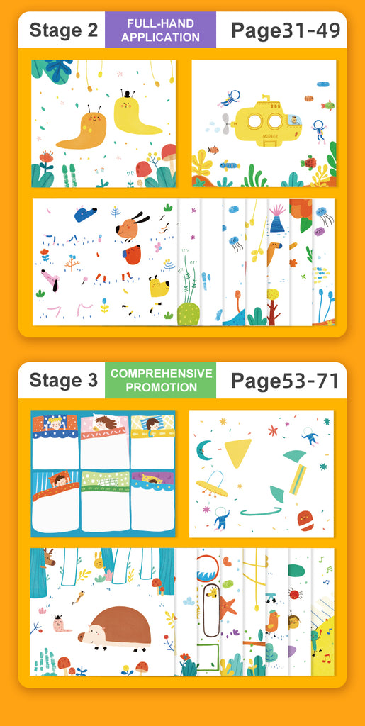 Mideer Finger Paint Art Book