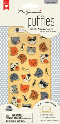 Moody Cats Puffies