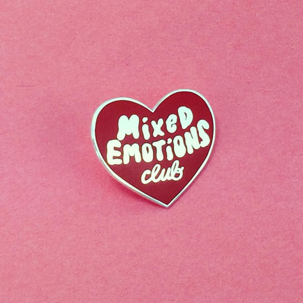 Mixed Emotions Club Pin